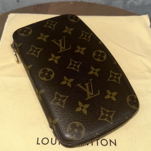 Louis Vuitton monogram geode zippy zip around travel wallet - Picture 15 of 16